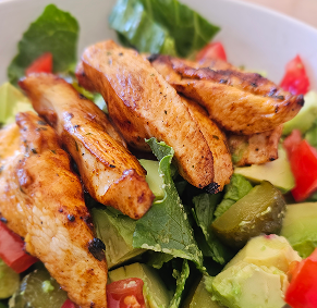 Picture of Chicken on Salad using Everything Always